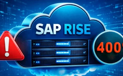 SAP RISE: Como Agir Rápido para Evitar um Aumento de 400% nos Custos da Renovação
